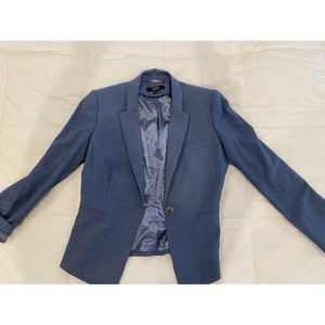 Alex Marie - Blue Single Button Blazer